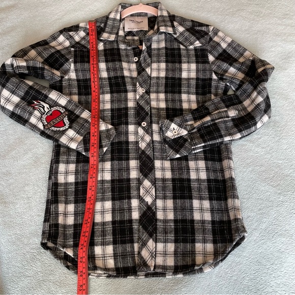 Fashion * Art plaid shirt size XS - Picture 10 of 12